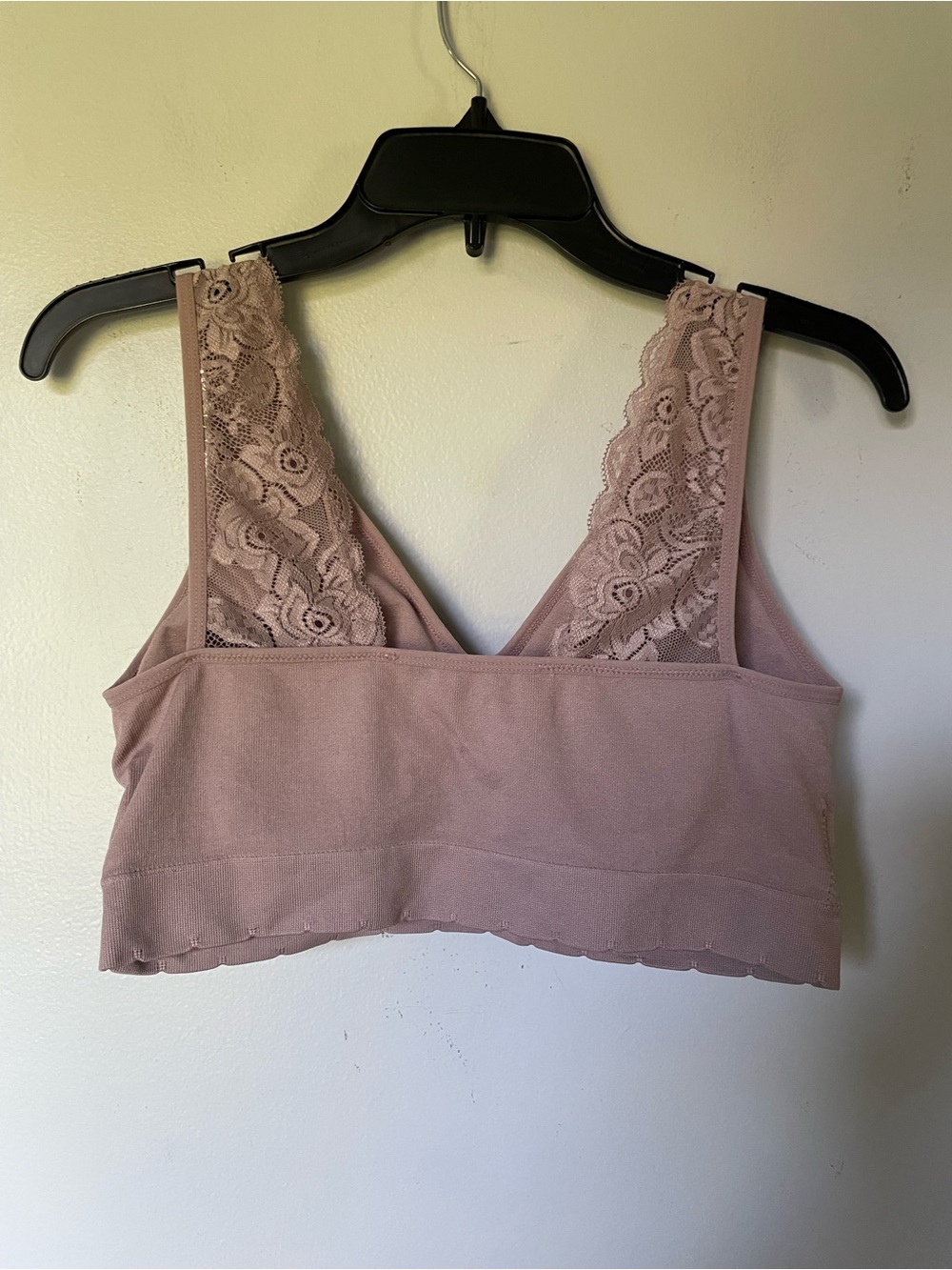 NWOT Laura Ashley Comfort Bralette in Mauve, Size 2X - Picture 2 of 3